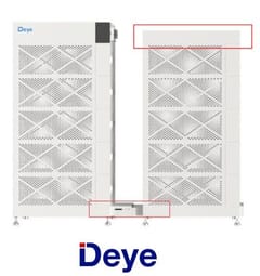 DEYE Teleskopowa prowadnica szynowa + Górna pokrywa do baterii GB-W-Pack12-2-A3
