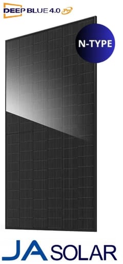 JA SOLAR JAM60D41 BIFACIAL 500W LB Full black MC4 (N-Type)