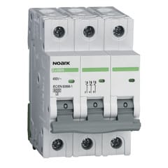 NOARK Wyłącznik nadprądowy Ex9BN 3P Typ B 16A 6kA AC (100053)