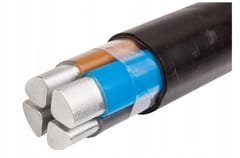 Przewód instalacyjny YAKXS 4x70.0 SE czarny kabel ziemny aluminiowy drut 0.6/1KV