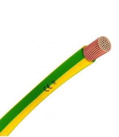 Kabel uziemiający LGY 16.0 ŻO H07V-K Przewód jednożyłowy linka giętka 450/750V