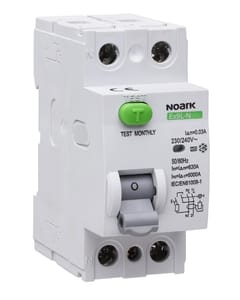 NOARK Wyłącznik różnicowoprądowy Ex9L-N 2P 40A 30mA 6kA TypA 1-faz (108350)