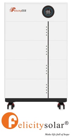 Felicity: Zestaw Bateria FLS48100SG2-5 25.6kWh 100Ah (niskonapięciowy)