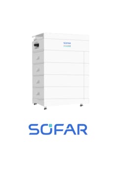 SOFAR Zestaw CBS5000-H4 20.48kWh + moduł sterujący + podstawa (wysokonapięciowy)