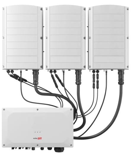 SolarEdge SE90K 3-fazowy zestaw (1*SE90K-RW00IBNM4 + 3*SESUK-RW00INNN4)