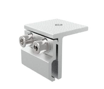 Uchwyt Montażowy Z Regulacją Na Rąbek Blaszany 50mm aluminium typ:2