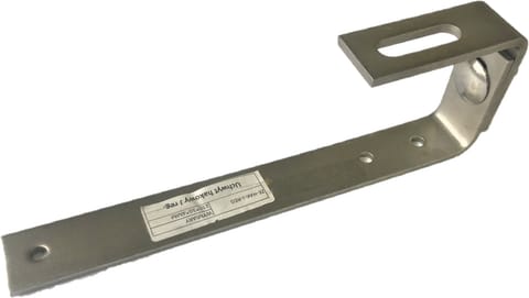 Uchwyt J: 230x30x4mm regulowany Typ:1