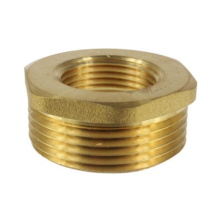REDUKCJA MOSIĘŻNA GZ 5/4 "X GW 1" ŻÓŁTA