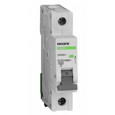 NOARK Wyłącznik nadprądowy Ex9BN 1P Typ B 20A 6kA AC (100009)