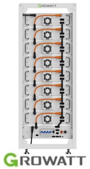 GROWATT AXE 40H-E1 EU  Szafa Rackowa (max 8 sztuk baterii)