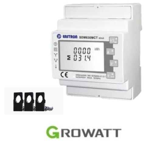 GROWATT Trójfazowy Licznik z przekładnikiem prądowym (250/5A) dla falowników WIT 50-100K HU