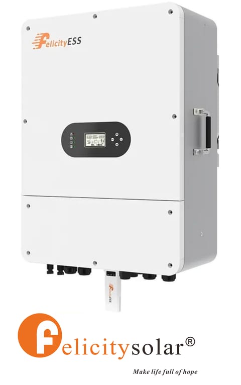 Felicity Inwerter hybrydowy 10kW  T-REX-10KLP3G01 3-fazowy (niskonapięciowy)