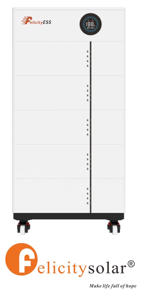 Felicity: Zestaw Bateria FLS48100SG2-6 30.72kWh 100Ah (niskonapięciowy)