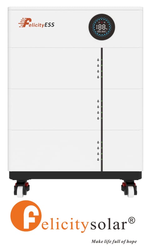 Felicity: Zestaw Bateria FLS48100SG2-4 20.48kWh 100Ah (niskonapięciowy)