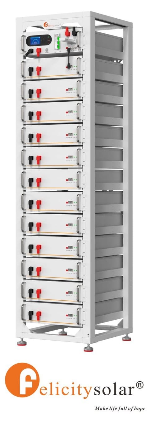 Felicity: Zestaw Bateria FLH48100UMG2 61.44kWh 100Ah (wysokonapięciowy)