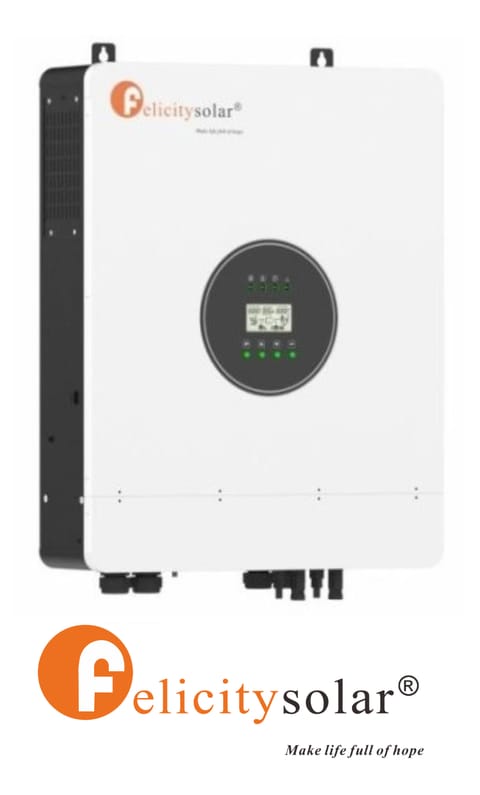 Felicity Inwerter hybrydowy Off-grid IVEM8048, 8KW, 48V (1-fazowy)