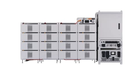 DEYE BOS-B-PRO-A3 257.28kWh: BOS-B-PACK16+PDU-A+SUN-125K-PCSL01HP3+MPPT-L01-EU-AM8+STS500L